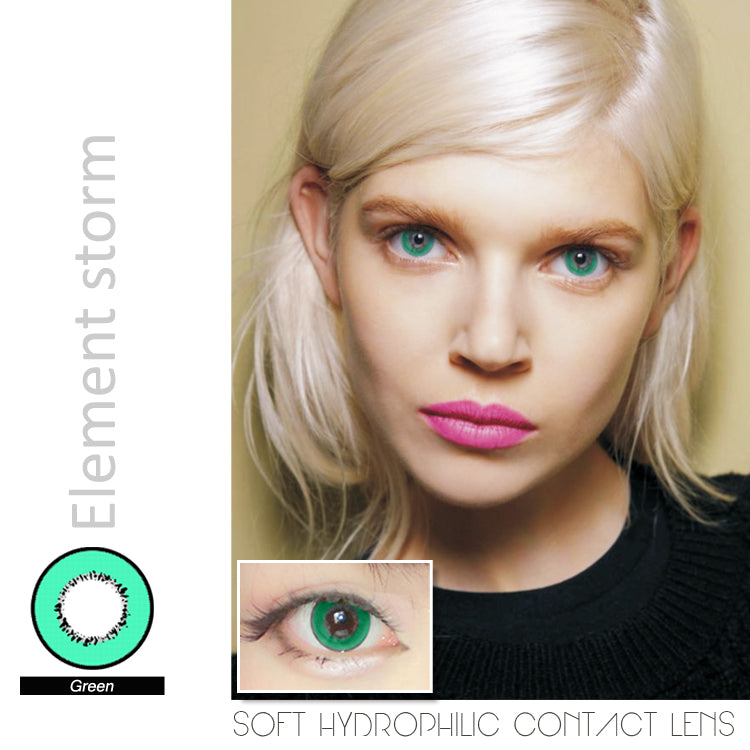 Genie Element Storm | Yearly Colored Contact Lenses