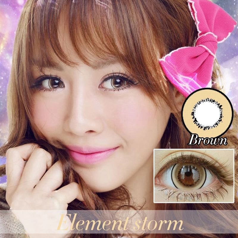 Genie Element Storm | Yearly Colored Contact Lenses