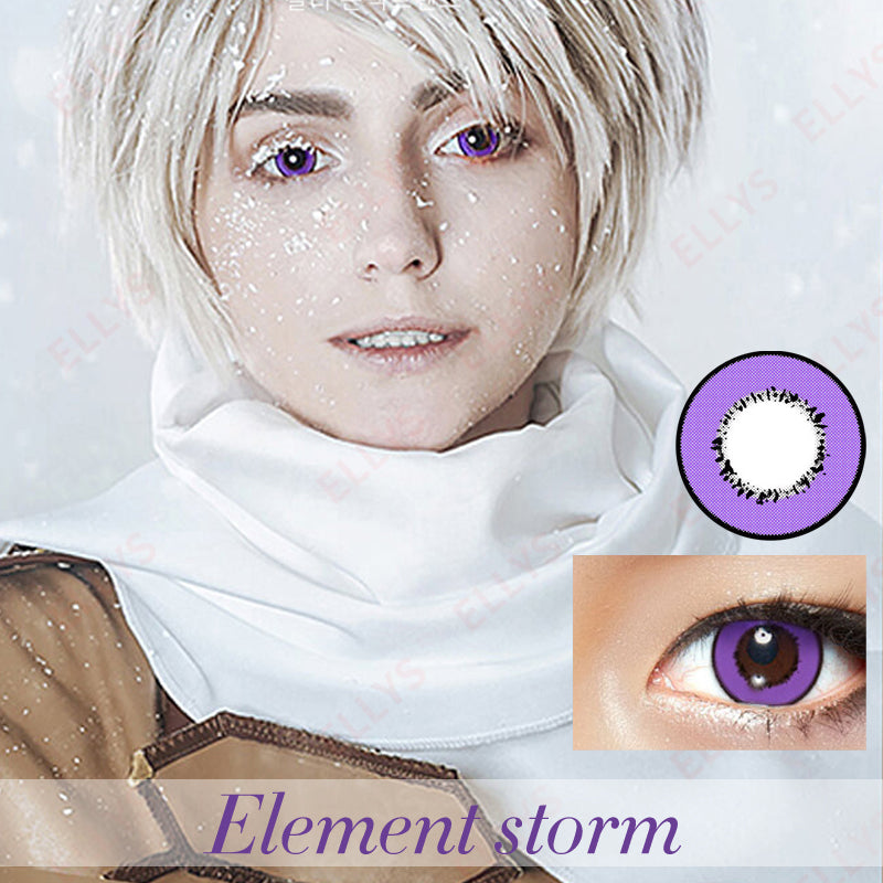 Genie Element Storm | Yearly Colored Contact Lenses