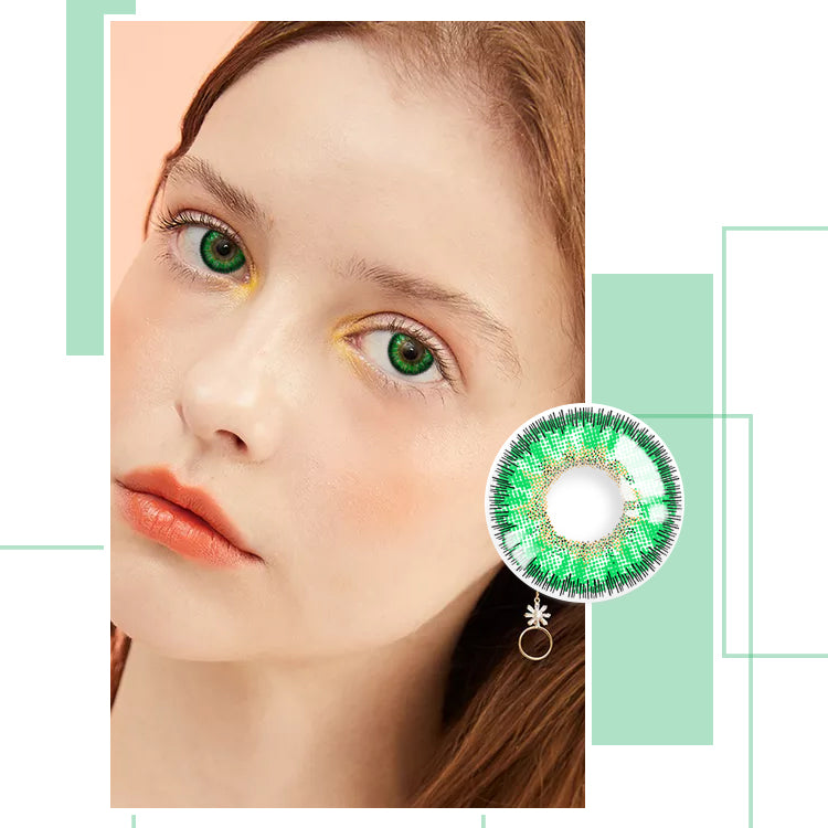 Genie Angel Ice | Yearly Colored Contact Lenses