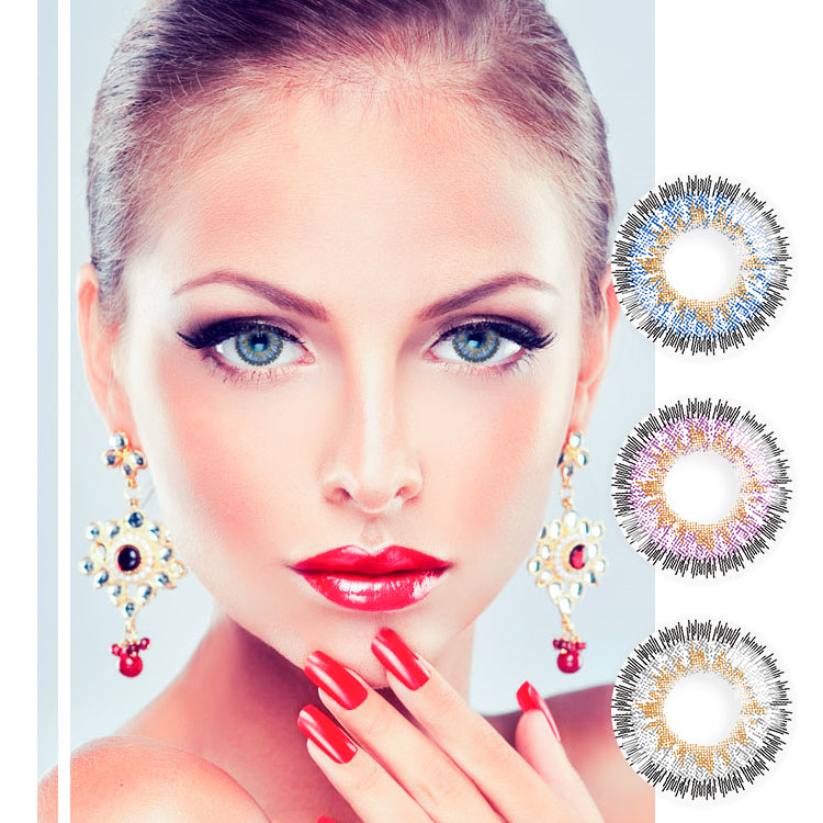 Genie Angel 3-tone | Yearly Colored Contact Lenses