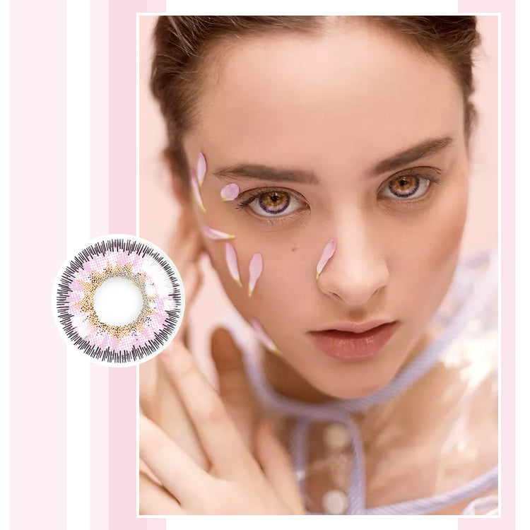 Genie Angel Ice | Yearly Colored Contact Lenses