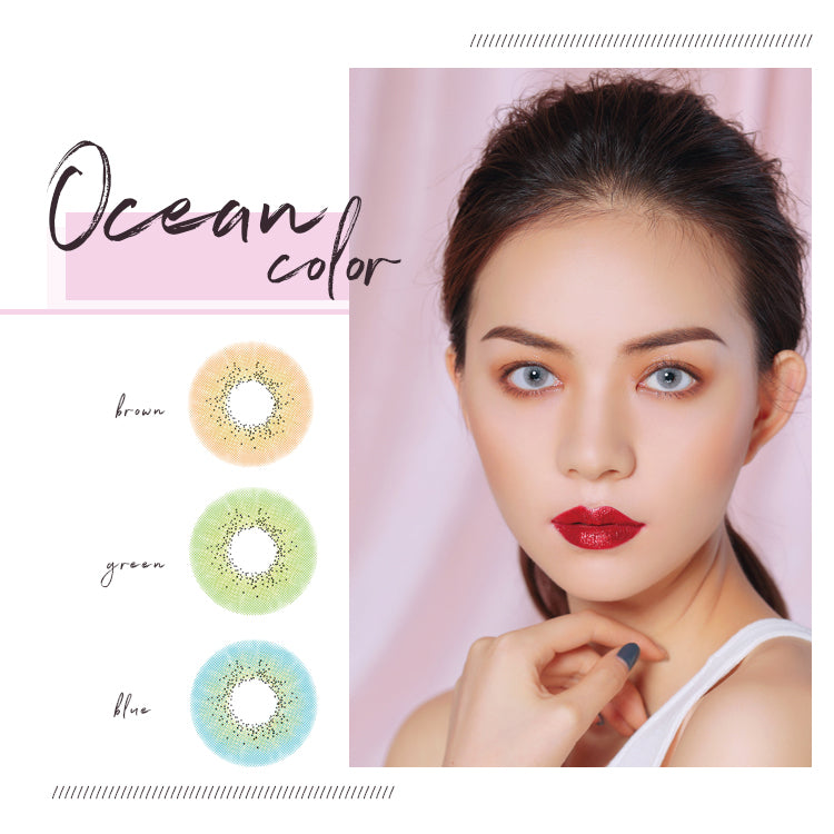 Genie Natural Ocean | Yearly Colored Contact Lenses