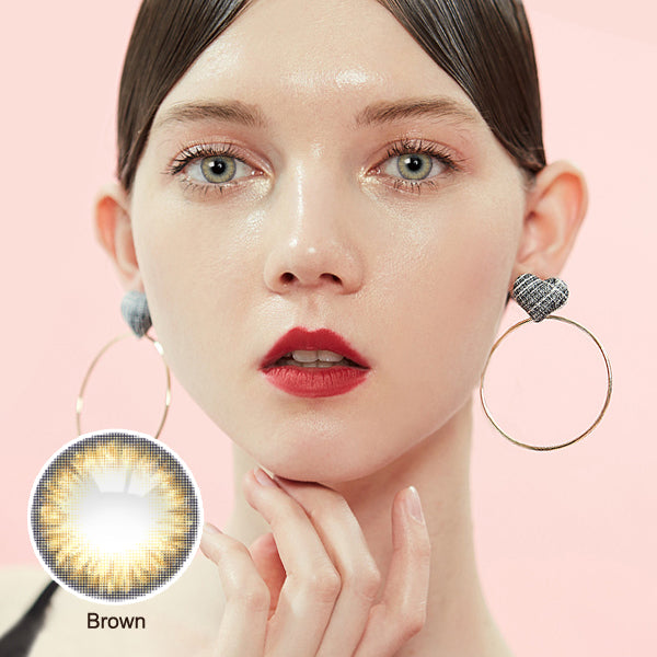Genie Indian color | Yearly Colored Contact Lenses
