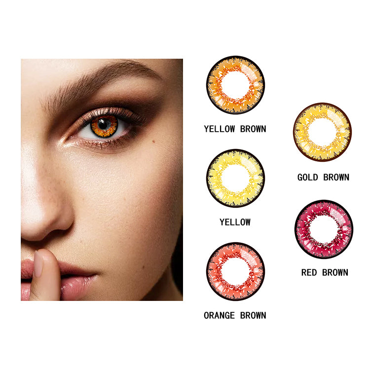Genie 24 colors | Yearly Colored Contact Lenses