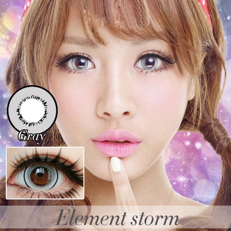 Genie Element Storm | Yearly Colored Contact Lenses