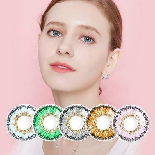 Genie Angel Ice | Yearly Colored Contact Lenses