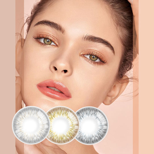 Genie Black oops | Yearly Colored Contact Lenses