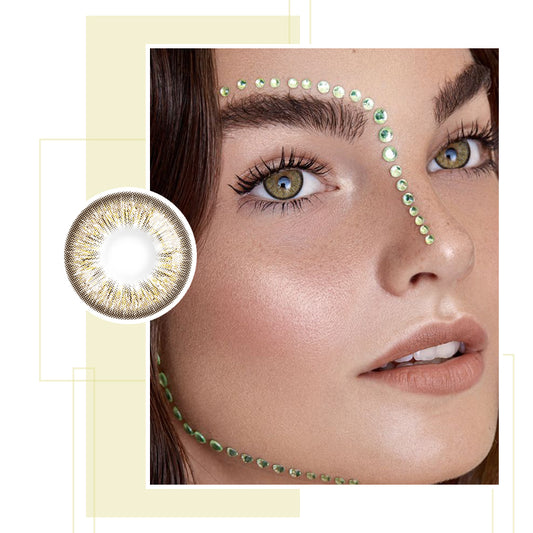 Genie Candy Pie | Yearly Colored Contact Lenses