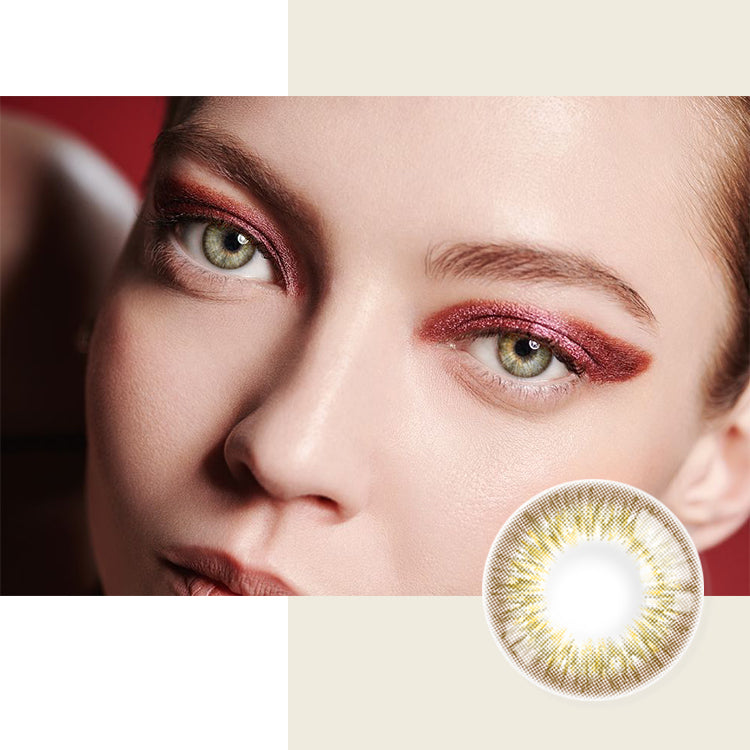 Genie Black oops | Yearly Colored Contact Lenses