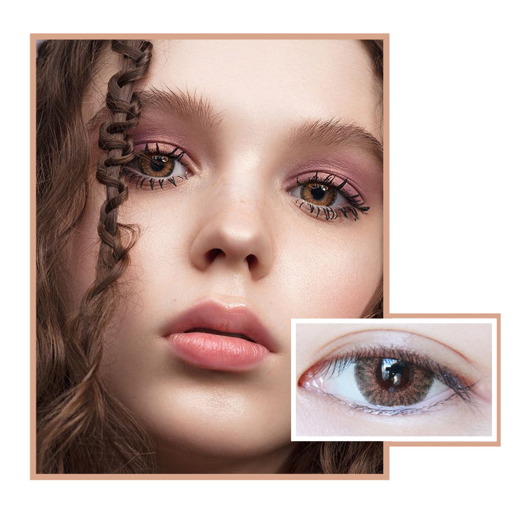 Genie New 3-tone | Yearly Colored Contact Lenses