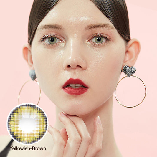 Genie Indian color | Yearly Colored Contact Lenses